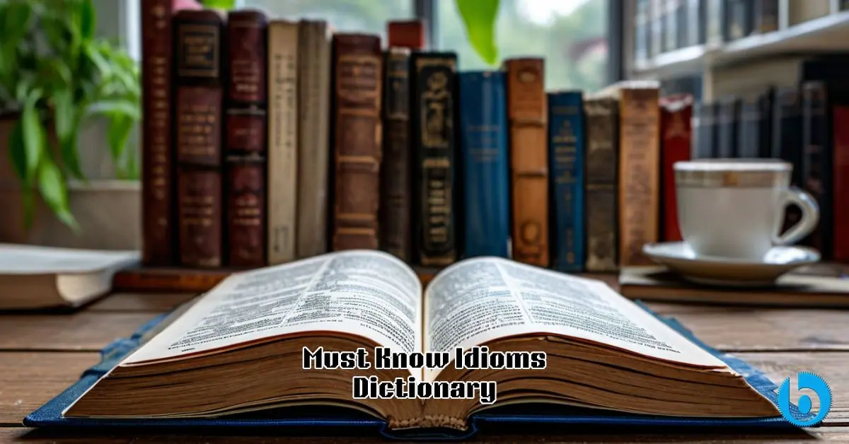 Must Know Idioms Dictionary